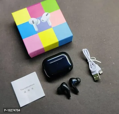 FANCY AIRPODS PRO GOOD QUALITY SOUND AND NOICE CANCELLATION (BLACK)-thumb2