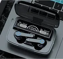 TWS M19 Bluetooth Truly Wireless in Ear Earbuds WITH NEW SMART FEATURES DIGITAL DISPLAY-thumb1