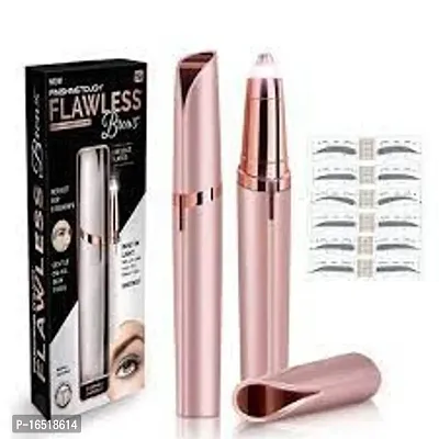 Flawless Eyebrow Trimmer for women. Pianless,Touch sensitive, Eyebrow Hair Remover For women.-thumb3