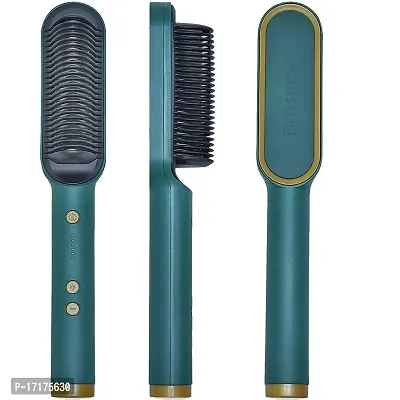 NEW Hair Straightener Comb for Women  Men, Hair Styler, Curler, Straightener Machine Brush/PTC Heating Electric Straightener Brush