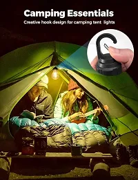 Rechargeable Camping Lights, Waterproof LED Tent Lights with USB Cable, 3 Modes Camping Lantern PACK OF 1-thumb1