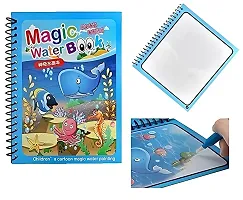 Magic Water Coloring Doodle BookMagic Pen Reusable Magic Water Quick Dry Book PACK OF 1-thumb2