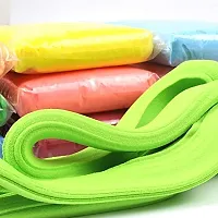 Non- Toxic 12 Different Color Fluffy Foam Clay with Tools-thumb1