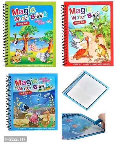 Magic Quick Dry Water Drawing Book For Kids Pack Of 1 Assorted-thumb0