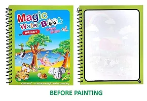 Magic Quick Dry Water Drawing Book For Kids Pack Of 1 Assorted-thumb1