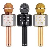 New (karaoke Mic with Speaker) Rechargeable Fm Radio Voice Changer Microphone - Assorted Color-thumb1