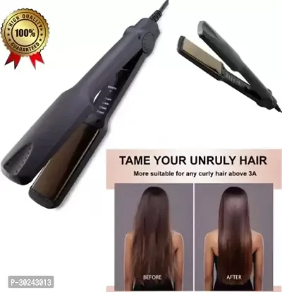 Km-329 Flat Iron Professional Heating Plate Straight Hair Styling Tools(PACK OF 1)-thumb2