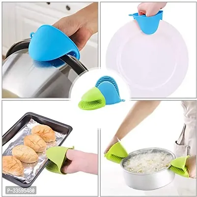 Silicone Pinch Grip Mitten Oven Mitt Gripper-thumb0