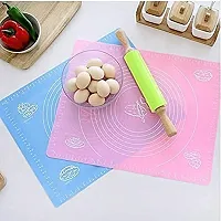 Useful Non Stick Fondant Stretchable Rolling Mat For Chapati-thumb1