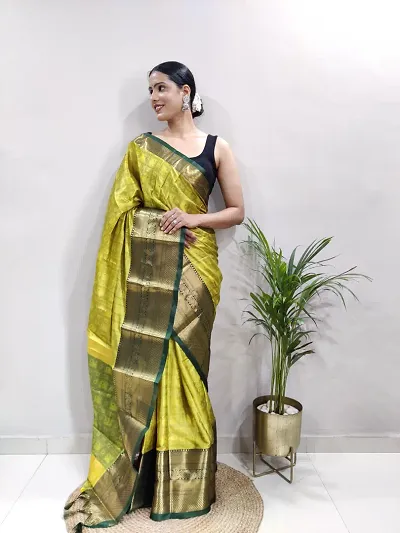 Must Have Cotton Silk Saree with Blouse piece 