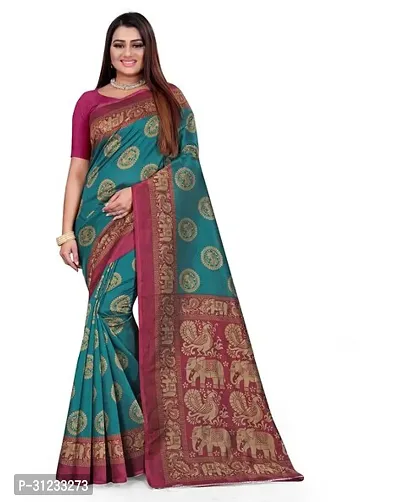 Stylish Crepe Multicoloured Printed Saree with Blouse Piece For Women-thumb0