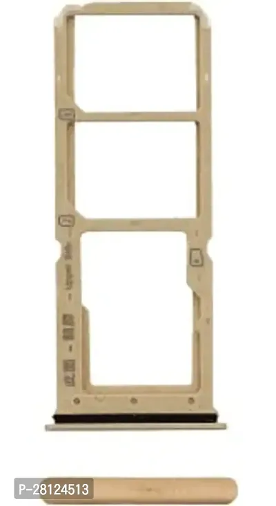 Sim card tray Holder Compatible with Vivo Y81i Gold-thumb0