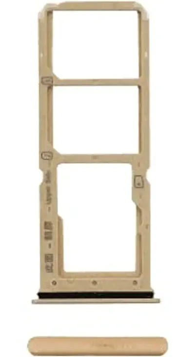Sim card tray Holder Compatible with Vivo Y81i Gold