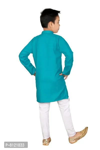 Fashion Garment Kids Ethnics Wear Kurta Pajama Set | Ethnics & Festive Colours-thumb3