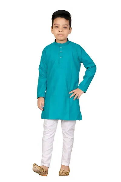 Fashion Garment Kids Ethnics Wear Kurta Pajama Set | Ethnics & Festive Colours