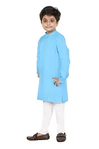 Fashion Garment Kids Ethnics Wear Kurta Pajama Set-thumb1