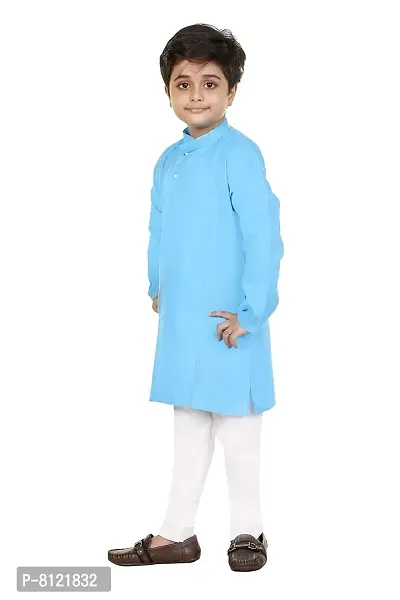 Fashion Garment Kids Ethnics Wear Kurta Pajama Set-thumb2