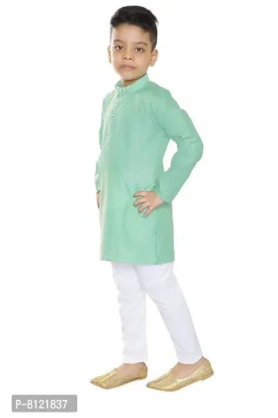 Fashion Garment Kids Ethnics Wear Kurta Pajama Set | Ethnics & Festive Colours-thumb2