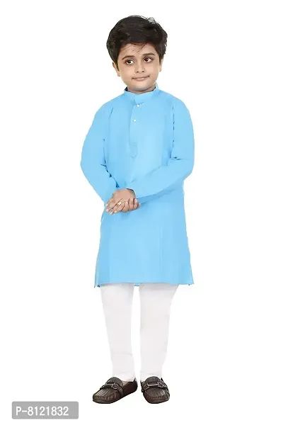 Fashion Garment Kids Ethnics Wear Kurta Pajama Set-thumb0