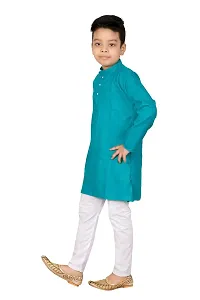 Fashion Garment Kids Ethnics Wear Kurta Pajama Set | Ethnics & Festive Colours-thumb1