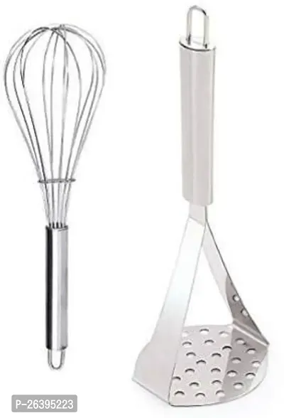 Ss Masher-Whisk Stainless Steel Pressers And Mashers-thumb0