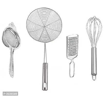 Tea-Jhara-Kamani-Egg Beater Stainless Steel Strainers And Sieves