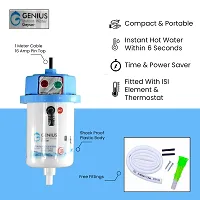 Genius 1 L Instant Water Geyser (1 L Instant Portable Water Geyser With Installation Kit, Blue, White)-thumb4