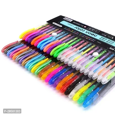 SKYGOLD NEON GEL PEN SET OF 48 (MULTICOLOR)-thumb2