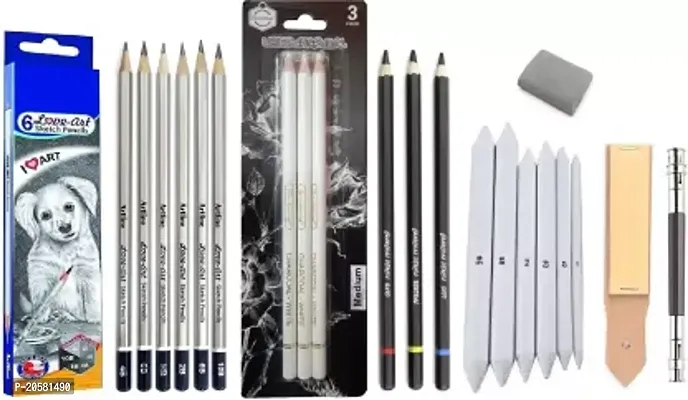 Amazon.com : Drawing Pencils, 24pcs Sketching Pencils Set with Graphite  Pencils 12B 10B 8B 7B 6B 5B 4B 3B 2B B HB 2H 4H 6H and Charcoal Pencils for  Drawing, Gift for