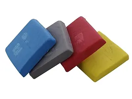 SKYGOLD HAOJIE KNEADABLE ERASER COLORED PACK OF 4 (MULTICOLOR)-thumb1