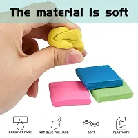 SKYGOLD HAOJIE KNEADABLE ERASER COLORED PACK OF 4 (MULTICOLOR)-thumb2