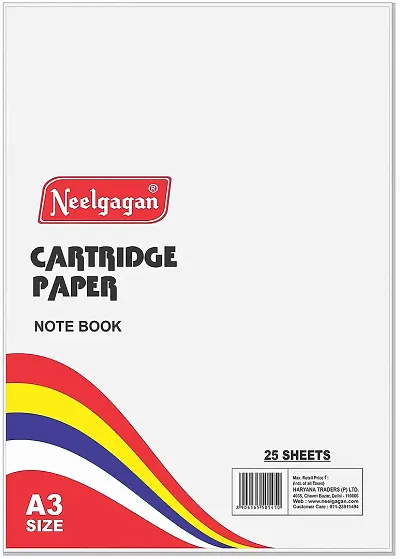 SKYGOLD NEELGAGAN CARTRIDGE SHEETS PACK OF 50 SHEETS A3 SIZE WHITE