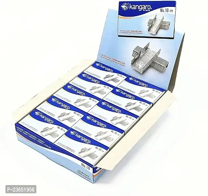 KANGARO NO-10 STAPLE PIN PACK OF 20 BOXES FOR HOME  OFFICE USE-thumb0