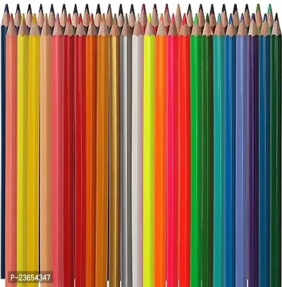 FABER - CASTELL COLOR PENCIL SET 48 SHADES FOR ARTISTS (MULTICOLOR)-thumb2