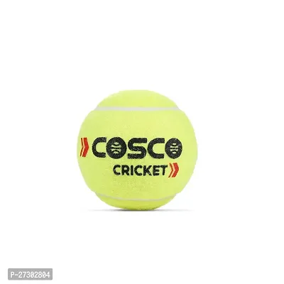 COSCO TENNIS BALL PACK OF 1 (GREEN)-thumb0