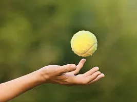 COSCO TENNIS BALL PACK OF 1 (GREEN)-thumb1