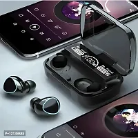 Classic Black Earbuds With Microphone-thumb1