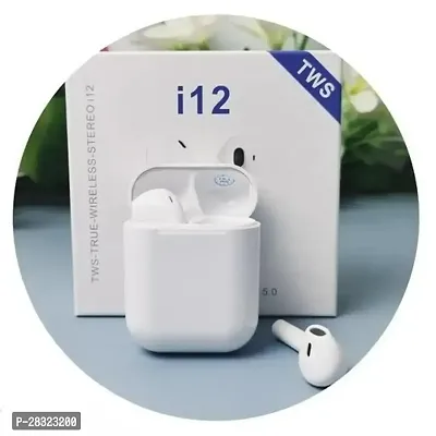 Classic White Earbuds With Microphone-thumb0