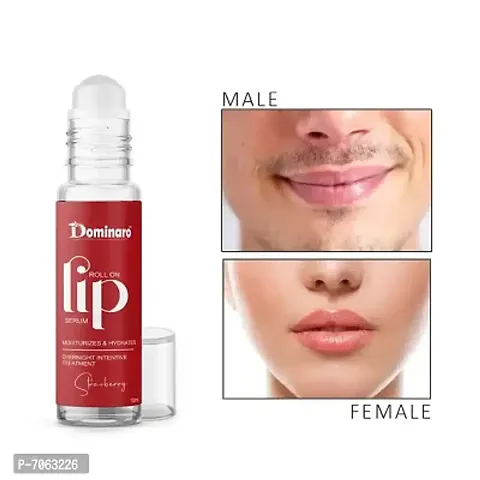 Dominaro Strawberry Pink Lip Serum Roll On