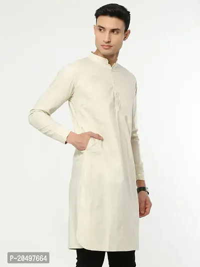 Fancy Cotton Kurtas For Men-thumb2