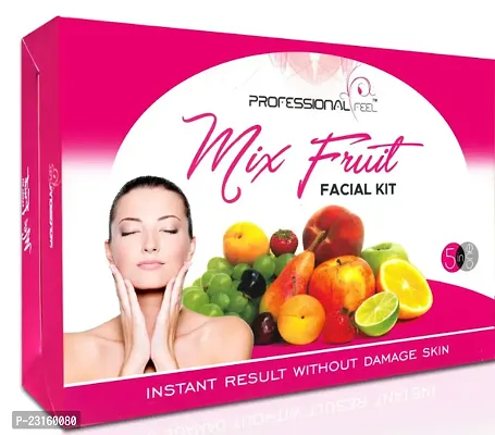 Professional Feel Mix Fruit Facial Kit- 500 Gm, Set Of 5