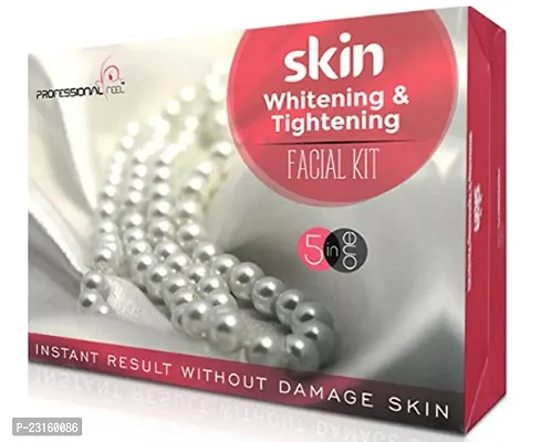 Professional Feel Skin Whitening And Tightening Facial Kit, Beauty In-Stat Glow Facial -Set Of 5 500 Gm -Skin Whitening