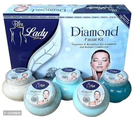 Prifix Blue Lady Diamond Facial Kit -275 Gm