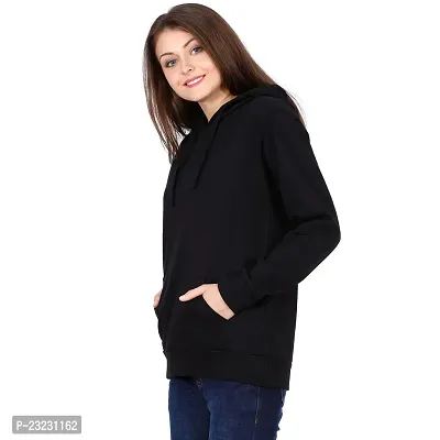 KALANABH Sweatshirt for Women, Cotton Blend Full Sleeves Sweatshirt for Women Stylish Latest Winterwear with Neck Hoodies-thumb4