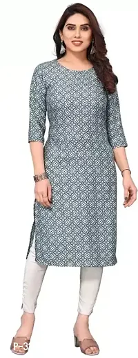 Beautiful Cotton Blend Blue Printed Kurta Pant And Dupatta Set For Women-thumb0