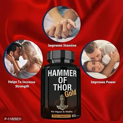 NutraHerbal hammer of thor Immunity Booster 60 capcules || Hammer -of- Thor Original Capsules, Mens Health - Men Power Booster - Kamasutra ndash; Ling Booster Capsules ndash; Long Time Sexual Medicine