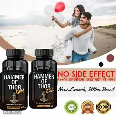 NutraHerbal hammer of thor Immunity Booster 60 capcules || Hammer -of- Thor Original Capsules, Mens Health - Men Power Booster - Kamasutra ndash; Ling Booster Capsules ndash; Long Time Sexual Medicine