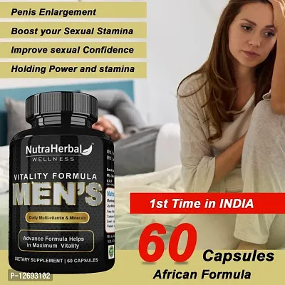 NutraHerbal MENS  X Herbal Capsules and Big Disk Oil For Helps to Maintain Your Sexual Life - 30 Capsules,