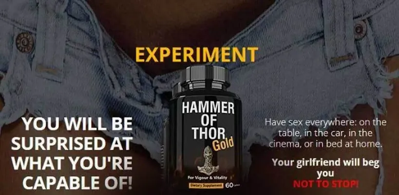 hammer of thor Capsules for Immunity Booster 60 Capsules