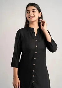 Classic Viscose Rayon  Kurta Bottom Set For Women-thumb1